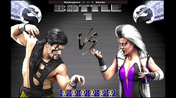 thetylergilmore vs Mimicker - Randper Kombat + Random Select - Ultimate Mortal Kombat 3 - Fightcade