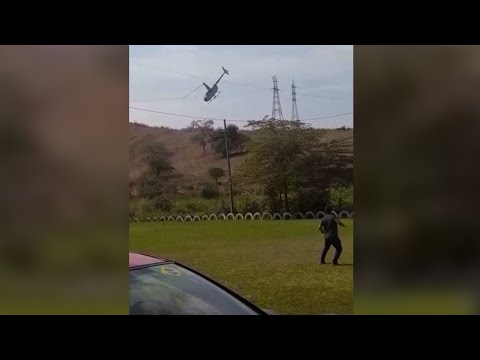 Helicóptero com deputado federal e vice-prefeito cai em Engenheiro Caldas (MG)