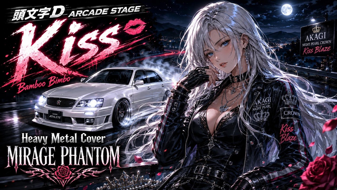 頭文字D ARCADE STAGE】Kiss / Bamboo Bimbo – Heavy Metal Cover
