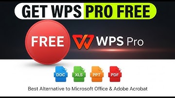 How To Get WPS Office Pro for FREE (Full Suite + FREE PDF Editor)