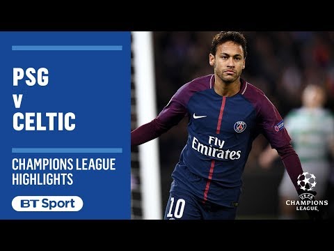 Champions League Highlights: PSG 7-1 Celtic