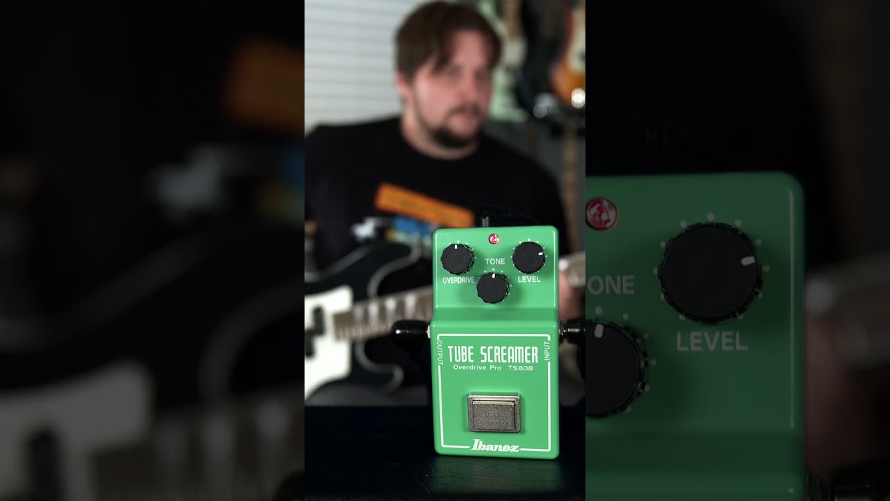 ベース Ibanez Tubescreamer Overdrive Pro TS808 Ibanez TS808 Vintage Tube Screamer Reissue Overdrive Pedal