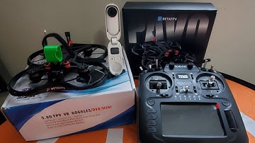 FPV Cinematic Drone BetaFpv Pavo30 + Insta360 Go 2