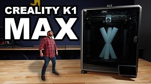 Creality K1 Max Unbox, Build, and Print Tests - High Speed Printer with Large Build Volume