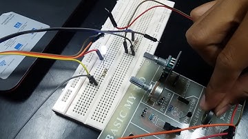 HALL EFFECT SENSOR AND LED CONTROLLED BY STM32F4 DISCOVERY
