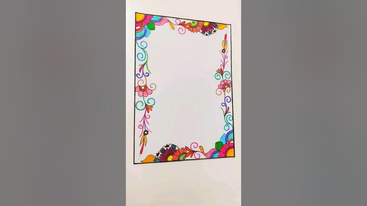 Chart Border Design Shorts 