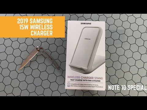 Samsung Wireless Charger Stand 2019 15W Qi Charger