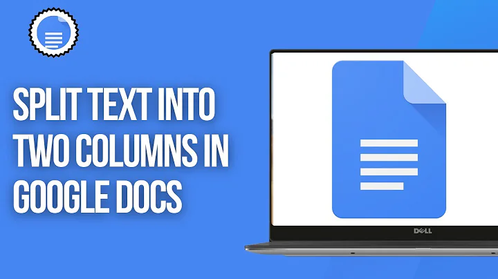 How To Split Text Into Two Columns In Google Docs