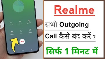 Realme Devices How To Disable All Outgoing Calls