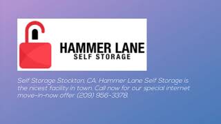 Self Storage Stockton, CA
