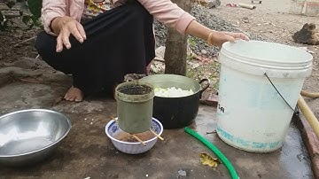 Cách người  m nông ở  huyện  Lắk  nấu  canh tro như  thế  nao??