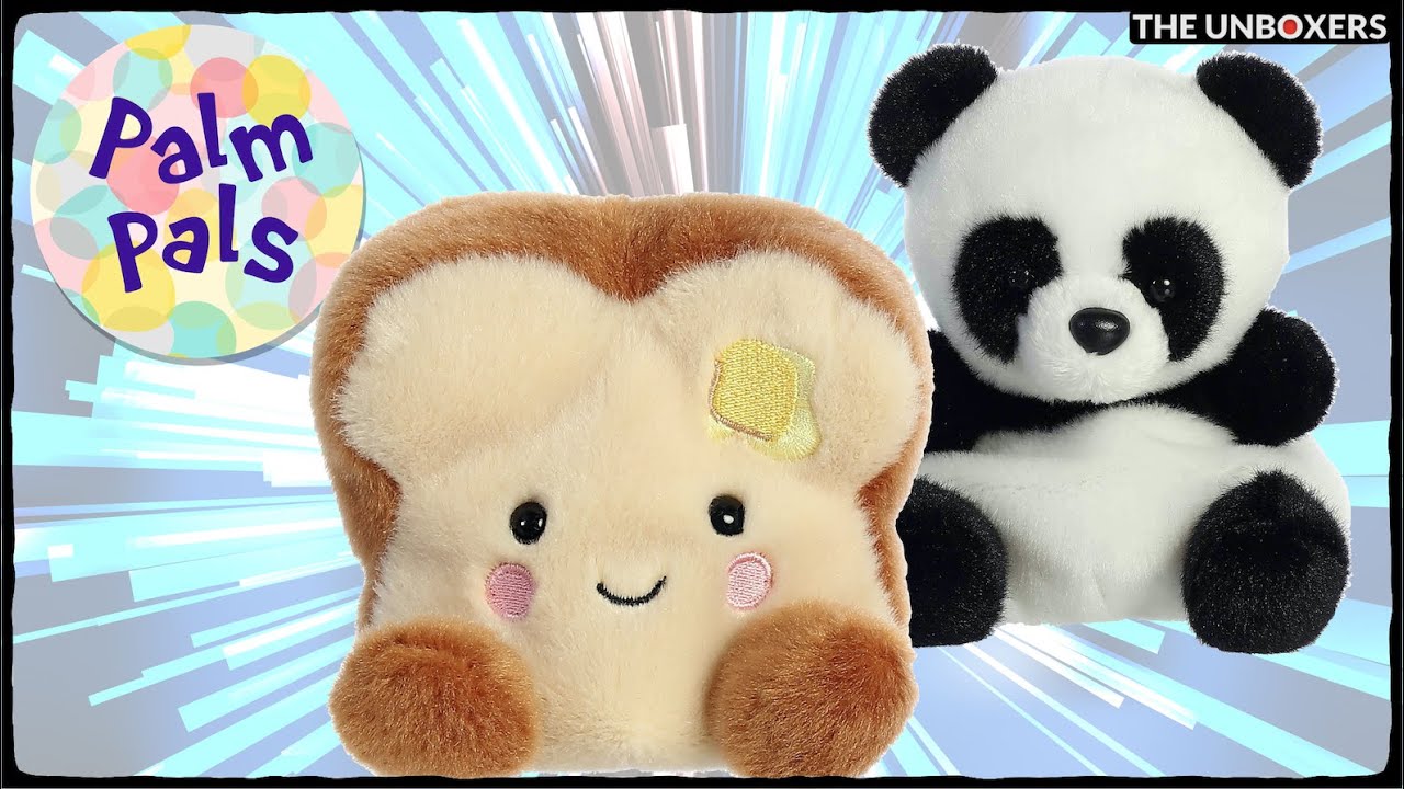 Introducing Palm Pals Palm Sized, adorable plush friends by Aurora