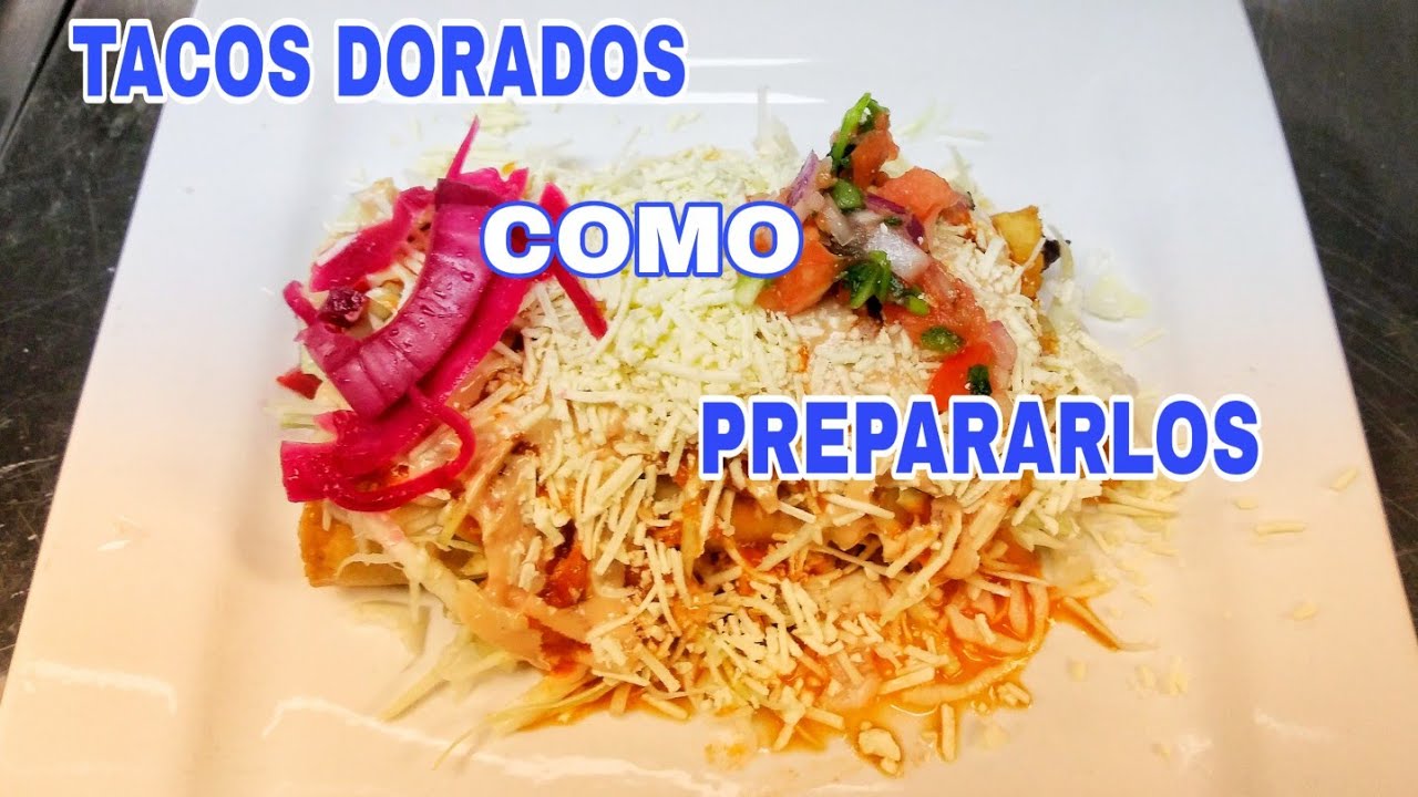 Tacos dorados hondureños YouTube