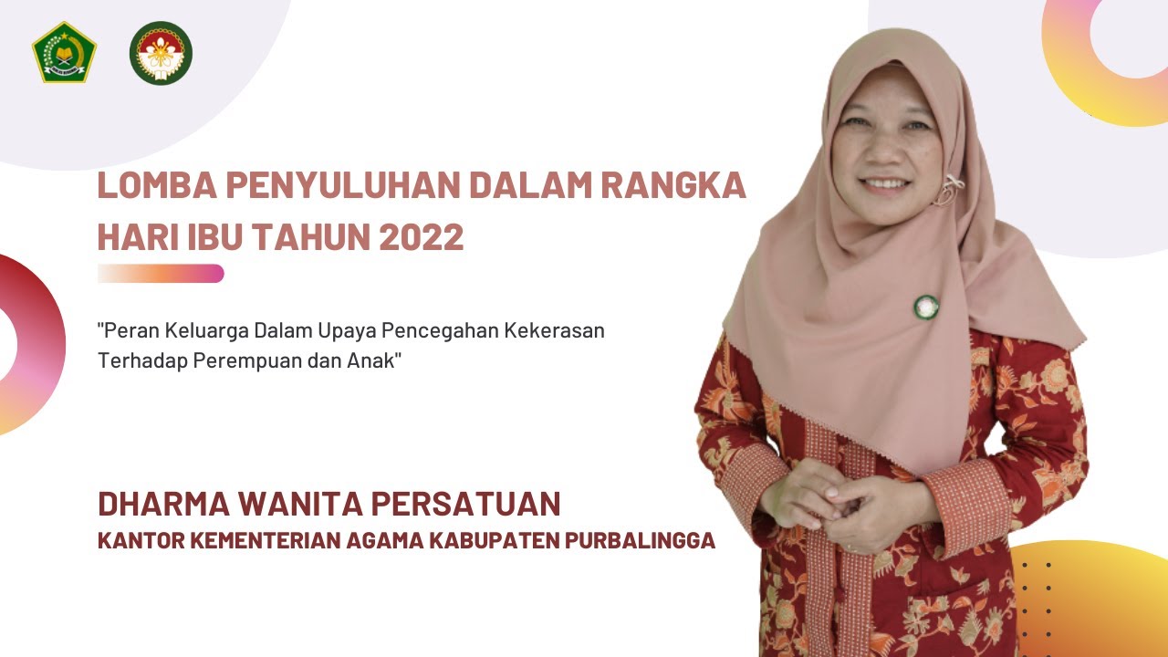 Penyuluhan Peran Keluarga dalam Upaya Pencegahan Kekerasan Terhadap Perempuan dan Anak || DWPKemenag