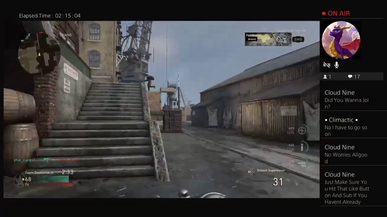 Cloud_Nine101's Livestream PS4 Call Of Duty WW2 Mutiplayer Ranked Playlist COME AND CHILL