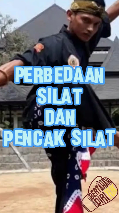 PERBEDAAN SILAT DAN PENCAK SILAT #boxing #ufc #mma #kickboxing #silat #indonesia #onefc