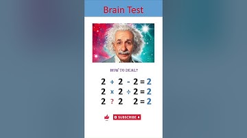 Brain Test #2 🤔 #shorts #math #mathpuzzle #iqtest #mathstricks #bobby #ytshorts