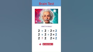 Brain Test #2 🤔 #shorts #math #mathpuzzle #iqtest #mathstricks #bobby #ytshorts