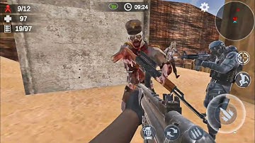 Zombie 3D Gun Shooter- Real Survival Warfare - Android Game Gameplay Part 20