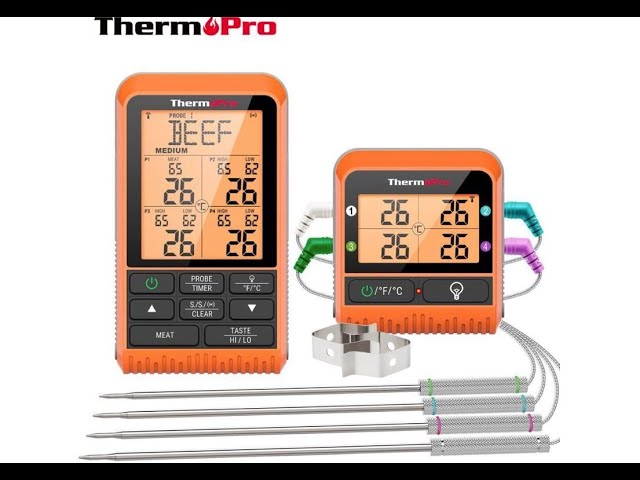 ThermoPro TP826 500FT Wireless Digital Meat Thermometer with Probe