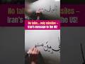 No talks… only missiles — Iran’s chilling message to the US! #iran