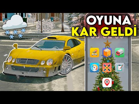 YENİ GÜNCELLEME GELDİ !! OYUNA KAR GELDİ *yeni fizikler* - Car Parking Multiplayer