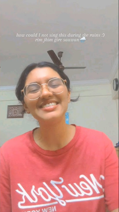Rim jhim gire saawan - Short cover by Divya M | Kishore Kumar, Lata Mangeshkar, RD Burman | #rain