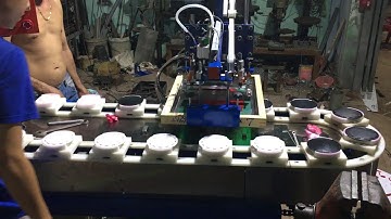 Máy in lụa Trần Tuấn - máy in lụa tự động