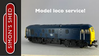 Model locomotive service : Graham Farish class 24