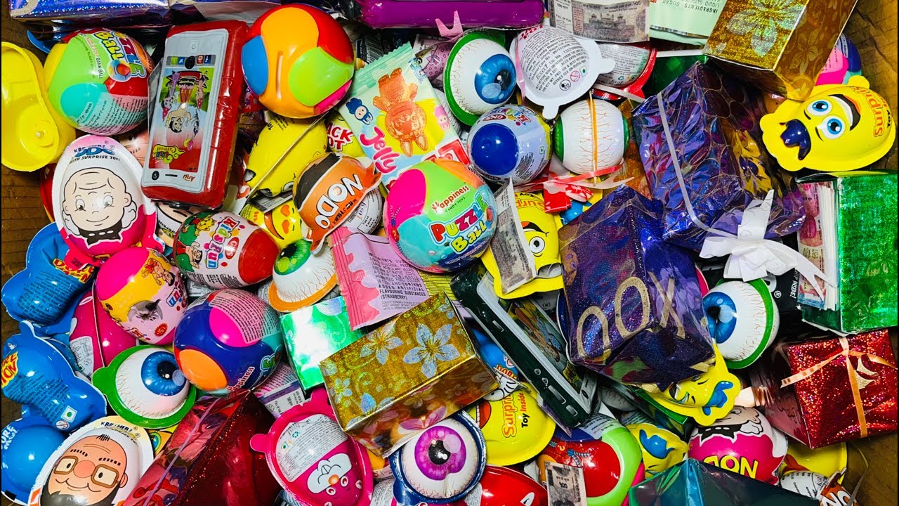 🍫🎁 Surprise Eggs, Gifts & Toys | Full Box Unboxing ASMR Live 🛑… 