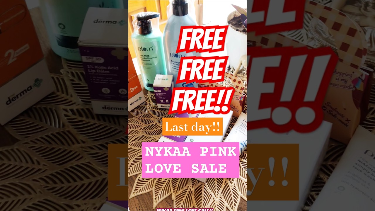 Nykaa Pink love Sale ,Feb 2025, product recommendation 