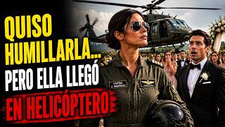 He Challenged His Ex-Wife at Their Wedding to Humiliate Her… But She Arrived in a Military Helico...