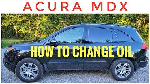 Acura mdx 2008 oil filter