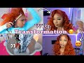 Wig Transformation😍: New bleaching method 👀 ,Color , Install + Styling 💕 ft .Eullairhair💗