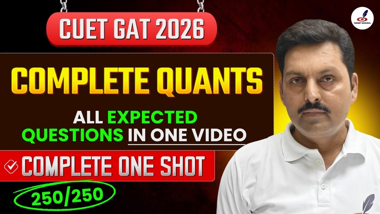 Complete CUET Numerical Aptitude One Shot I CUET GAT Numerical Aptitude ...