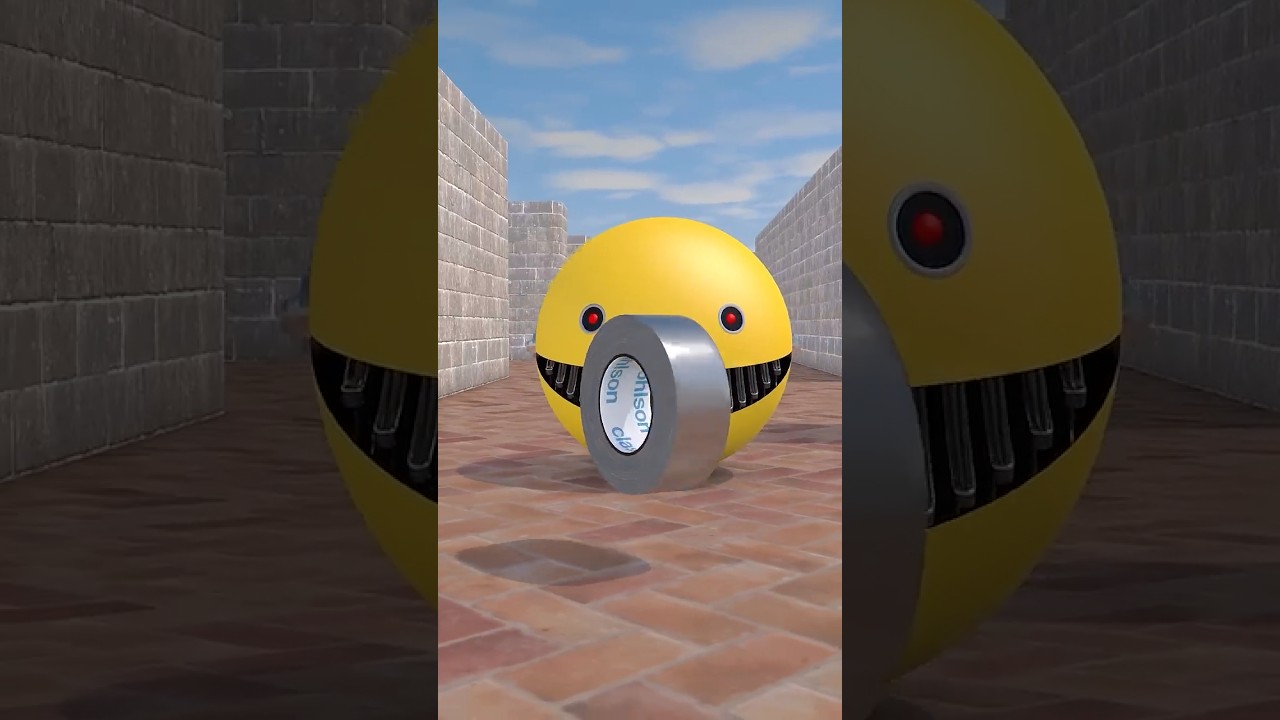PACMAN 3D – Kinetic Interaction Loop