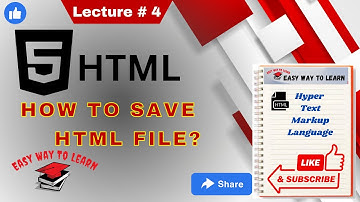 How to save html file // save html file from sublime text3 [[ Easy Way To Learn]]