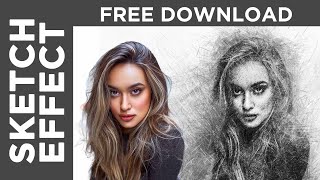 pencil-sketch-photo-effect-template free download hindi screenshot 2