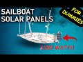 How much does solar cost solar panels for sailboats for dummies ep 269  lady k sailing