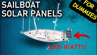 How Much Does Solar Cost? Solar Panels For Sailboats, For Dummies! Ep 269  Lady K Sailing