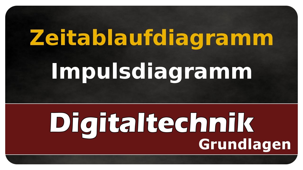 Vorschaubild zum Lernvideo "Let's Learn Digitaltechnik - Zeitablaufdiagramm/Impulsdiagramm"