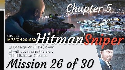 Hitman Sniper Chapter 5 Mission 26 of 30 Games Re-Play