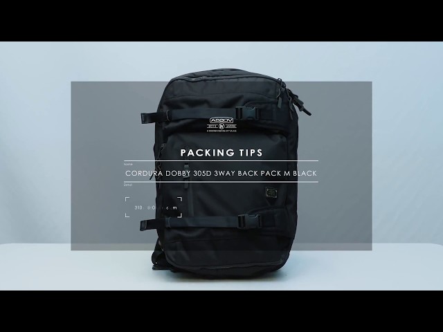 AS2OV 第二系列 – CORDURA DOBBY 305D 3WAY BACK PACK - YouTube