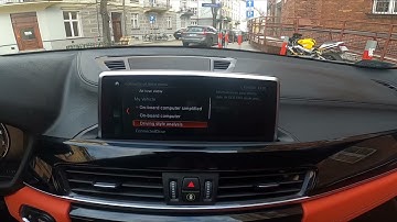 How to Manage Content of Main Menu on Screen Display in BMW X2 ( 2017 - now )