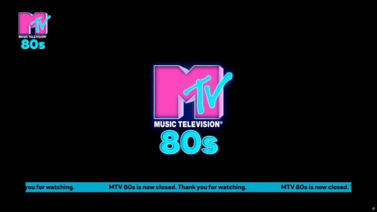 Jingle announcing the end of MTV 80 broadcasting.