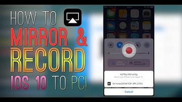 RECORD & MIRROR iOS 10 - 10.2 SCREEN on PC! iOS 10 Screen Recorder / AIRPLAY WINDOWS (iPhone & iPod)