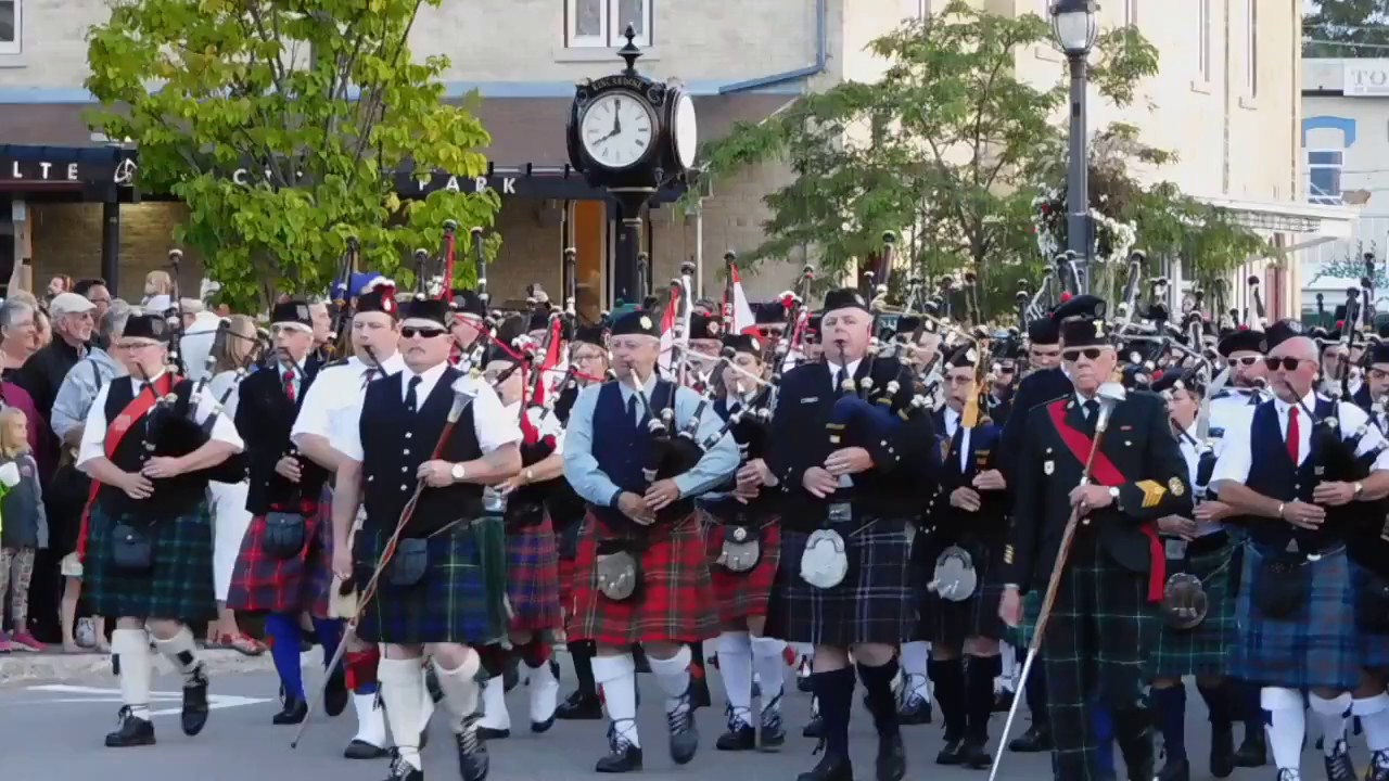 Kincardine, Ontario Canada Scottish Pipe Band's 26th Annual Gathering