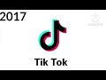 Evolution Of TikTok Logo 