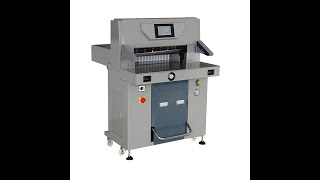 Hydraulic Trimmer Program Control Paper Cutting Machine 720mm Paper Cutter