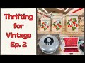 Come thrift for vintage treasures with me thrift thrifting vintage antiques